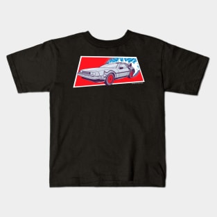 Back to Delorean Kids T-Shirt